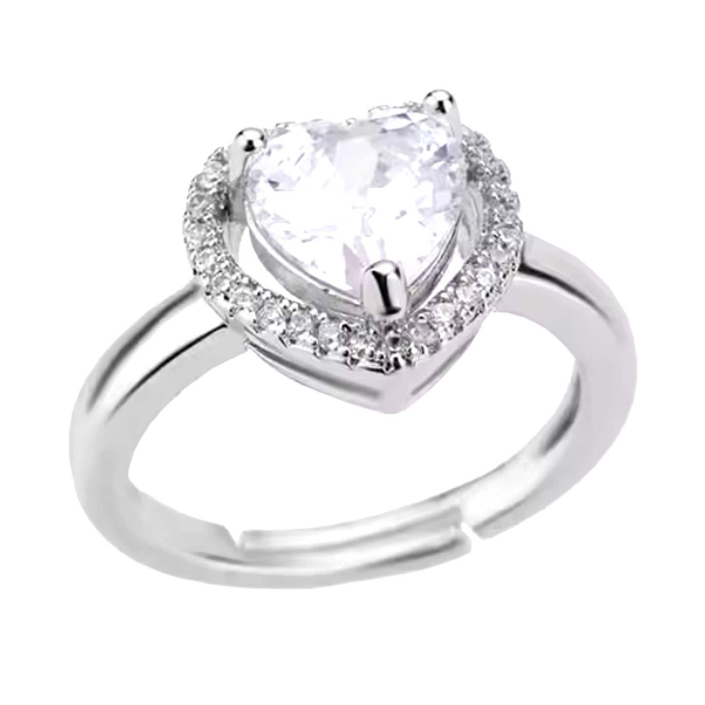 Anello Pure Hearth Silver