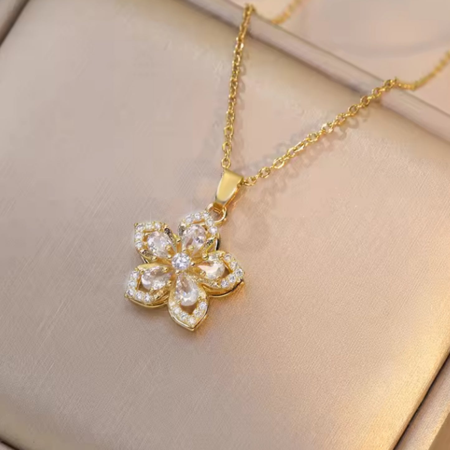 Collana Flower Oro