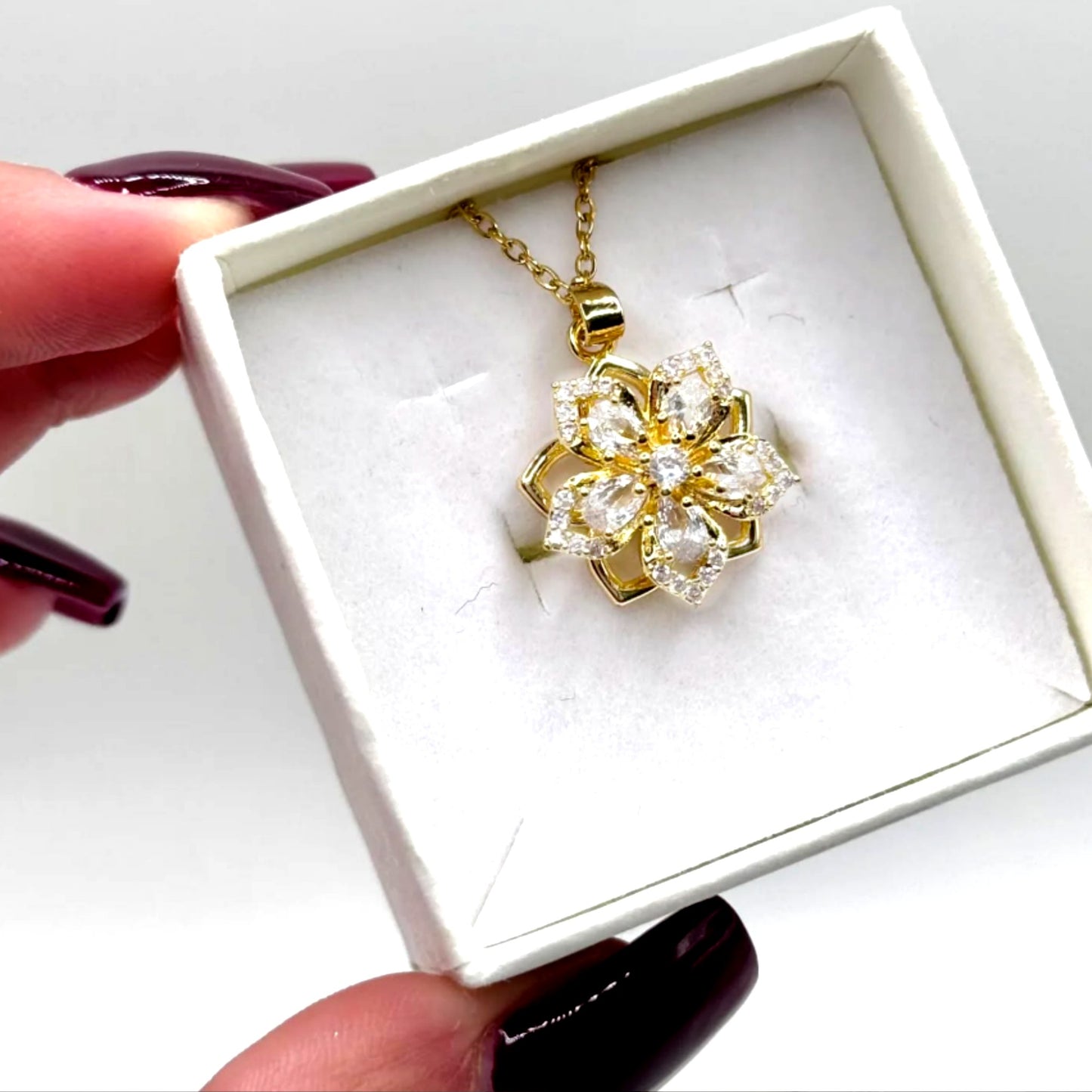 Collana Flower Oro