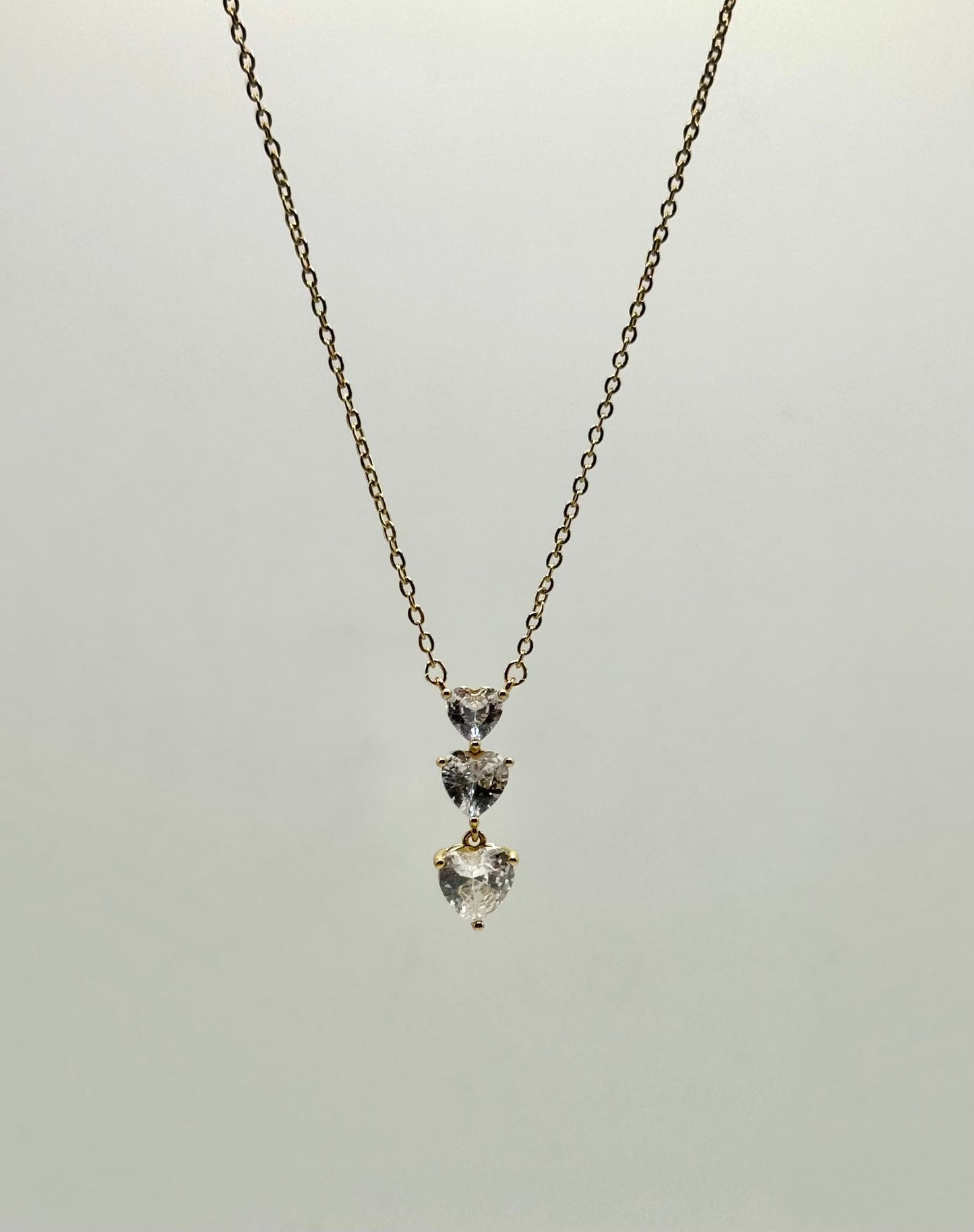 Collana Triple Hearth