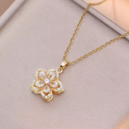 Collana Flower Oro