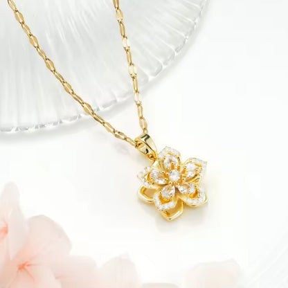 Collana Flower Oro
